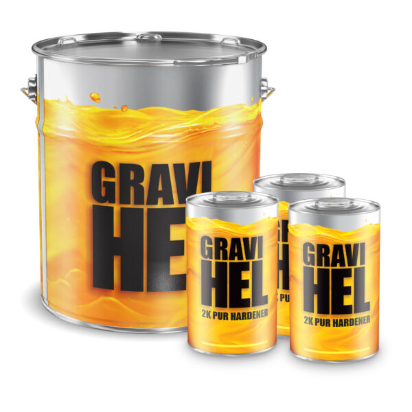 gravihel_2kpur_3xhardener_9l Gravihel 2k PUR embalaÅŸa 12 lit